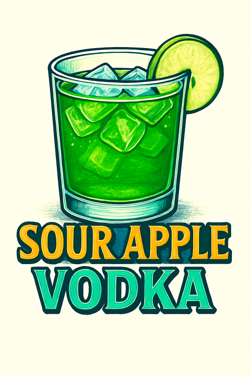 IV Sour Apple Vodka