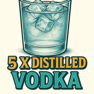 5 x Distilled Vodka